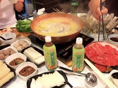 -鲜入围煮花胶鸡海鲜火锅