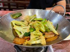 干锅花菜-新虹楼饭庄(崇明陈家镇店)