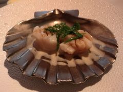凉菜扇贝-Le Bernardin