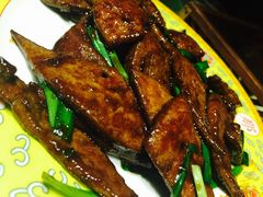 酱爆猪肝-那家小馆•北京菜•烤鸭(中关村店)