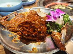 -明洞阿姨·韩式酱蟹烤肉·创意料理(三元桥店)