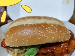 新奥尔良烤鸡腿堡-肯德基(西稍门店)