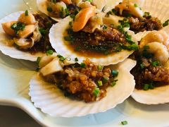 清蒸扇贝-柒园·三十年创意杭帮菜(龙湖滨江天街店)