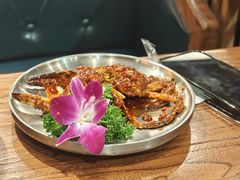 -明洞阿姨·韩式酱蟹烤肉·创意料理(三元桥店)