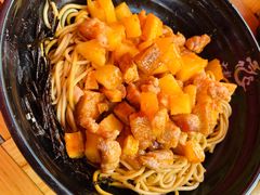 辣酱拌面-大龙汤包