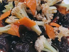 清炒有机菜花-富瑶大酒店(强工二街店)