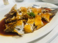 黄油花雕浸笋壳鱼-玫瑰厅上海菜(兴国路店)
