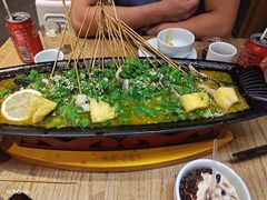 青椒烤鱼片-成都吃客(九眼桥店)