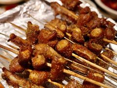 大肠串蒜-周姑娘不等味·牛羊肉火锅·螃蟹罗氏虾·烤鱼烤串(高邮店)