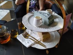 蝶豆花海盐千层-甜°C·甜品咖啡(东方金座店)