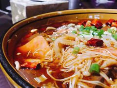 -东来菜馆•手抓海鲜家常菜•海鲜锅贴(鸽子窝店)
