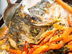 -探鱼·鲜青椒爽麻烤鱼(番禺万达店)