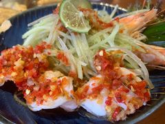 青木瓜大虾沙拉-泰堤坊(淡水体育馆店)