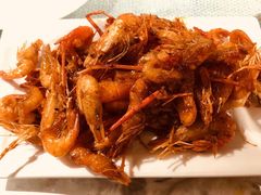 陈皮油爆虾-洪齐林老镇