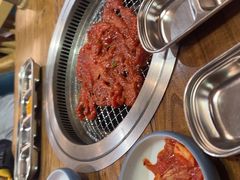 -明洞阿姨·韩式酱蟹烤肉·创意料理(三元桥店)