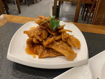 张家小馆(宁城店)-"奔着锅包肉去的,只吃了一口.非常干且柴.