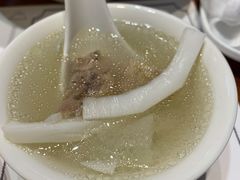 椰子水煲文昌鸡-糟粕醋·椰苑海南菜餐厅(亚龙湾天域酒店)