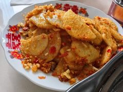 渣广椒炒土豆片-菁菁有味湖北恩施菜