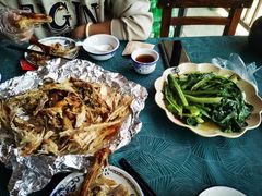 -古榕农庄·桑拿簸箕菜·招牌泥焗鸡(清远长隆店)