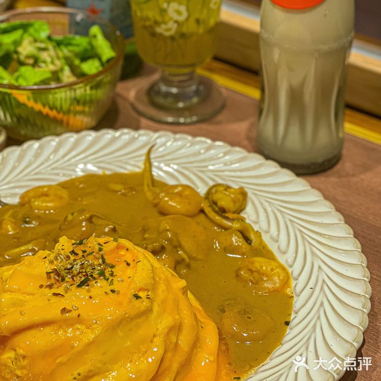 为了这口手枪腿咖喱🍛蛋包饭我能炫一碗