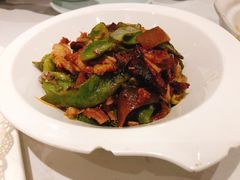 月牙骨焖豆角-北李妈妈菜·海肠捞饭(高新万达店)