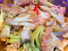 干锅花菜-钳真多钓虾馆·小龙虾海鲜烧烤(九六广场店)