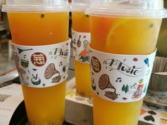 招牌水果茶-酒肆浅葱•烧烤•龙虾•排档(卓悦intown店)