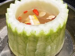 -得意咚瓜·顺德鱼生·冬瓜盅火锅
