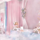 少女心爆棚！！！[糖果][糖果][糖果]甜美梦幻的粉色系婚礼