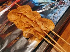 -路边摊小炉子烧烤