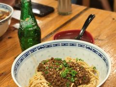 干拌辣肉糜面-长寿粗面馆(殷高西路店)
