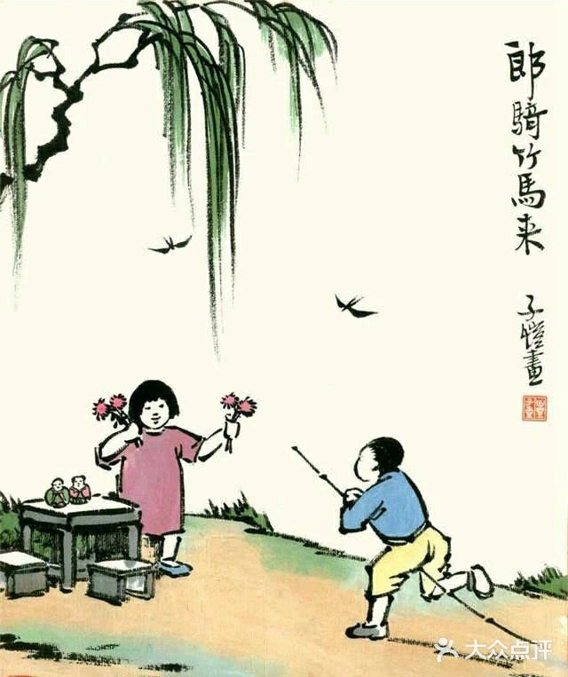 春天柳树发新芽，在这位画家眼里更多的是亲情！