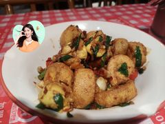 香煎金钱蛋-龙师傅卤炒(天马店)