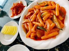 鱼饼炒年糕-桃园中华料理炸酱面(燕儿岛路店)