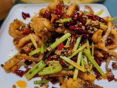 干煸鱿鱼须-绿岛酒楼(小海地店)