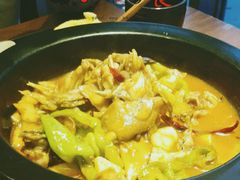 黑松茸牛肝菌牛蛙-云海肴·汽锅鸡·云南菜(天山百盛优客店)