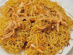 肉丝煎面-津津菜馆(绝没分店)