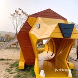 帝都超大户外儿童乐园上线！带娃来这里畅玩小小金字塔！