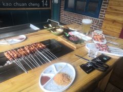 -河坝烧烤串城(金达莱店)