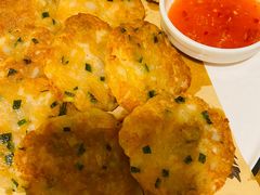 莲藕酿煎虾饼-聚缘堂·海鲜私房菜(松岭路店)