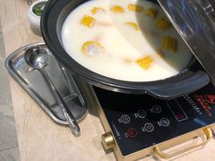 -绿岛港轩海鲜烤肉涮锅自助餐厅