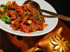 28秒爆炒黄牛肉-望湘园·洞庭渔宴(浦江欢乐颂店)