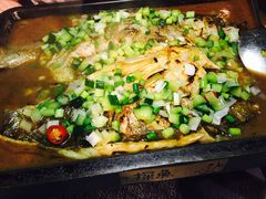 -探鱼·鲜青椒爽麻烤鱼(广州花都来又来店)
