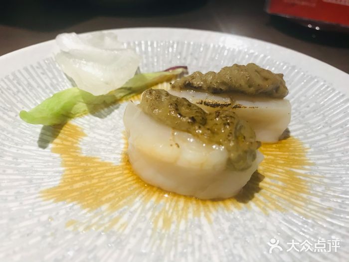 橘焱胡同烧肉夜食(BFC外滩金融中心店)蟹膏干贝图片