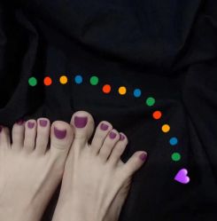 足部美甲-七月美睫 美甲