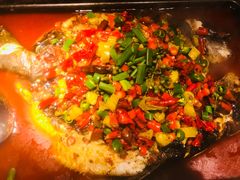 -探鱼·鲜青椒爽麻烤鱼(广州花都来又来店)