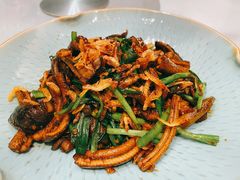 春韭樱花虾皮炒鳝丝-Yan Ting 宴庭中餐厅(上海静安瑞吉酒店)