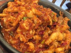 辣炒鸡爪-包装马车·韩国料理·포장마차