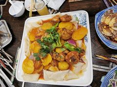 大盘鸡-老马家拉面(碧水花园东南)