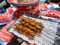 烤羊肉串-苏完瓜尔佳氏·满洲涮肉(古方路店)